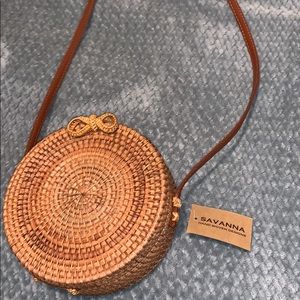 New Hand Woven Crossbody Bag